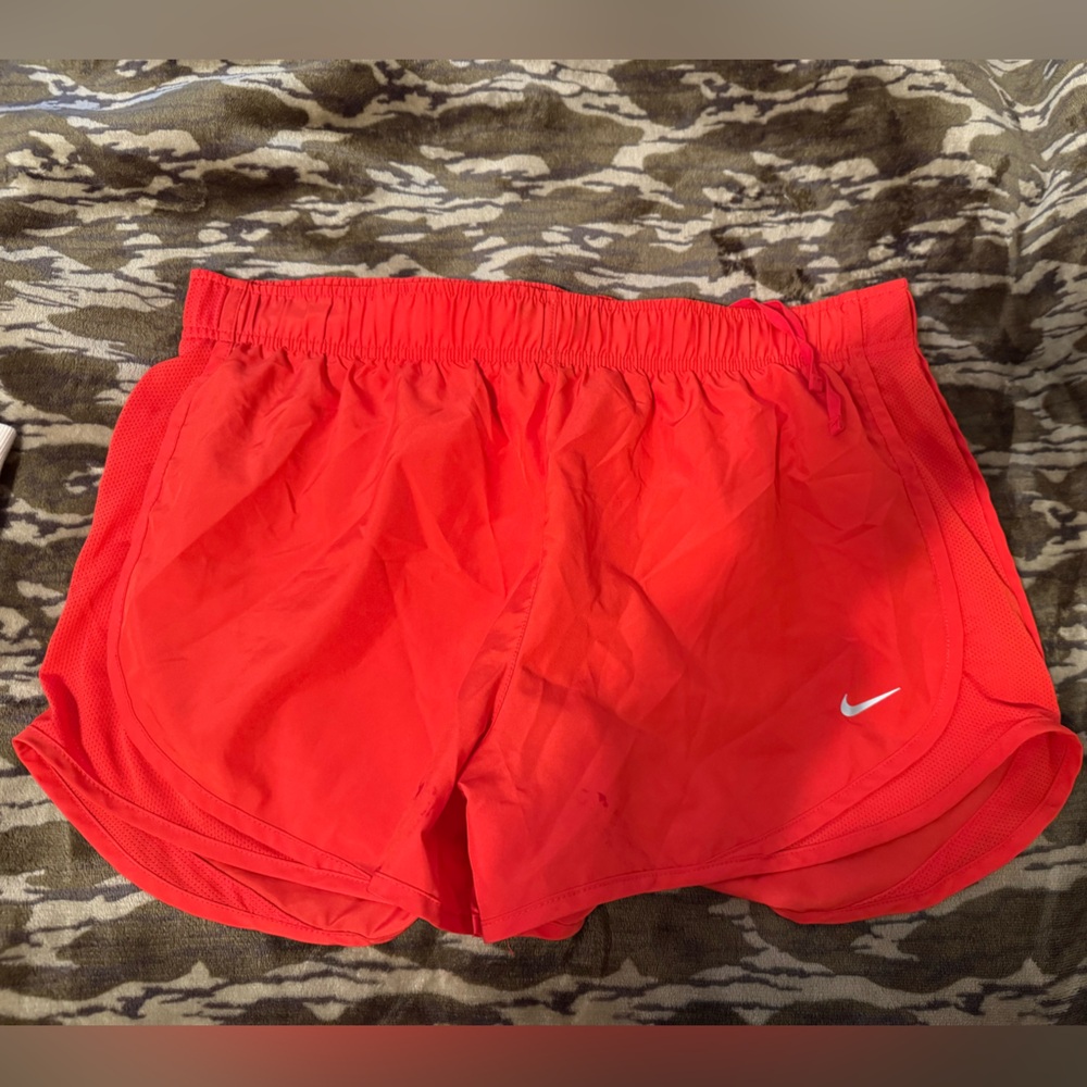 Nike Bright Red Sports Shorts